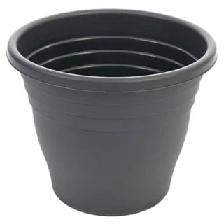 B&M Ascot Round Planter 30cm - Black 1 B&M Ascot Round Planter 30cm - Black