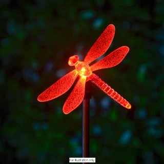 B&M Colour Changing Solar Stake Light - Dragonfly 2 B&M Colour Changing Solar Stake Light - Dragonfly - Image 2