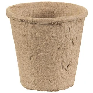 B&M Round Fibre Pots 60pk 2 B&M Round Fibre Pots 60pk - Image 2
