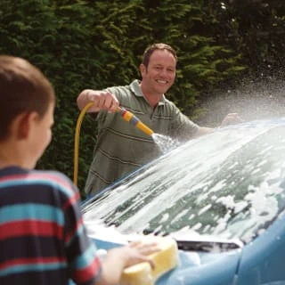 B&M Hozelock Quick Connect Nose Nozzle & Hose Connector 2pk 2 B&M Hozelock Quick Connect Nose Nozzle & Hose Connector 2pk - Image 2