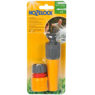 B&M Hozelock Quick Connect Nose Nozzle & Hose Connector 2pk 1 B&M Hozelock Quick Connect Nose Nozzle & Hose Connector 2pk
