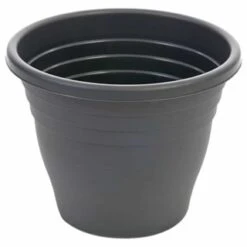 B&M Ascot Round Planter 35cm - Black