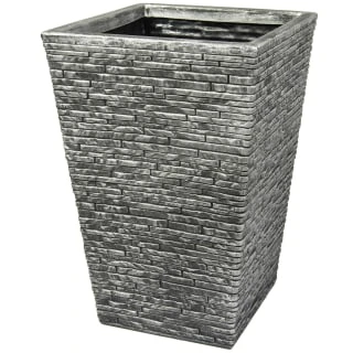 B&M Square Planter - Slate Effect 45cm 1 B&M Square Planter - Slate Effect 45cm