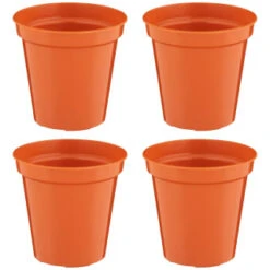 B&M Terracotta Plant Pots 4pk 5 B&M Terracotta Plant Pots 4pk -B&M 368396 terracotta plant pots 4pk 4