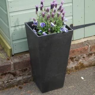 B&M Sonata Planter 50cm - Slate 2 B&M Sonata Planter 50cm - Slate - Image 2