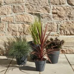 B&M Soho Pot Planter - Charcoal 38cm 8 B&M Soho Pot Planter - Charcoal 38cm -B&M 378389 385058 381595 soho planter charcoal 38cm 28cm 17cm 1