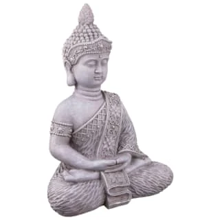 B&M Large Decorative Stone Buddha 1 B&M Large Decorative Stone Buddha