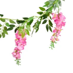 B&M Artificial Wisteria Garland 180cm - Pink 8 B&M Artificial Wisteria Garland 180cm - Pink -B&M 379981 wisteria garland 180cm pink 2