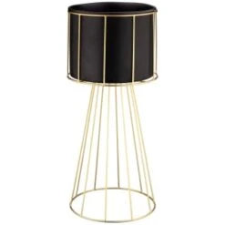 B&M New York Tall Wire Planter With Stand