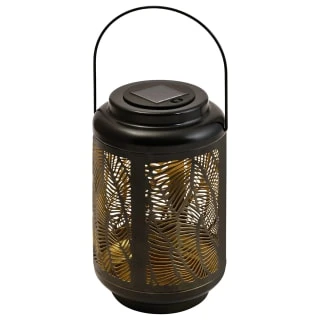 B&M Urban Eden Solar Powered Metal Lantern 1 B&M Urban Eden Solar Powered Metal Lantern