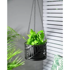 B&M Urban Eden Metal Hanging Planter -B&M 393063 urban eden metal hanging planter1