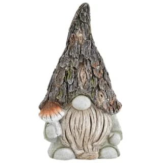 B&M Solar Rustic Gonk Gnome Ornament - Mushroom 1 B&M Solar Rustic Gonk Gnome Ornament - Mushroom