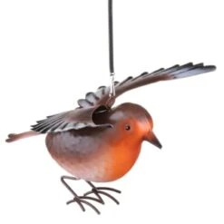 B&M Springy Hanging Bird - Brown 7 B&M Springy Hanging Bird - Brown -B&M 393690 springy bird hanging brown 3